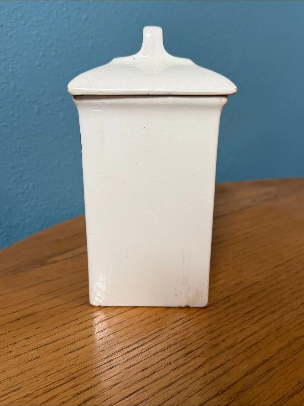 Vintage 1930s Staffel Germany Sugar Canister Dec. 706 Art Deco